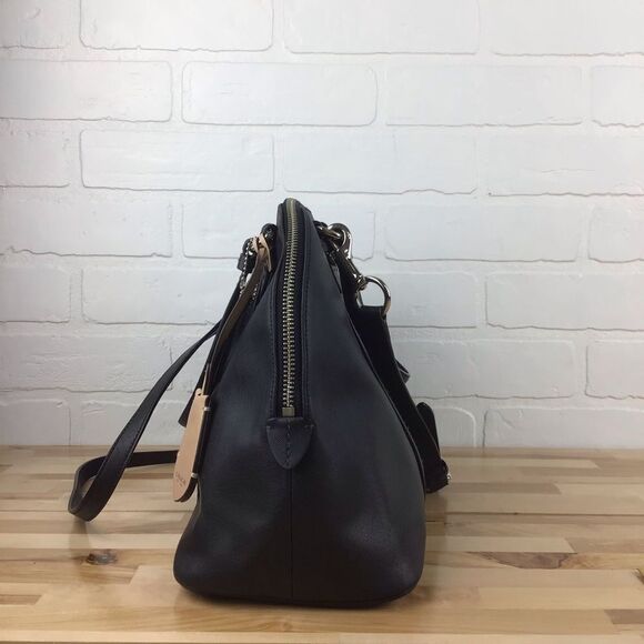 COACH black hand bag shoulder bag crossbody contemporary dark Academia luxury - Picture 6 of 16